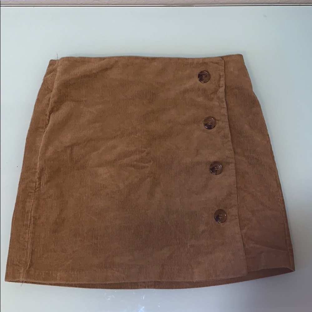 Corduroy skirt